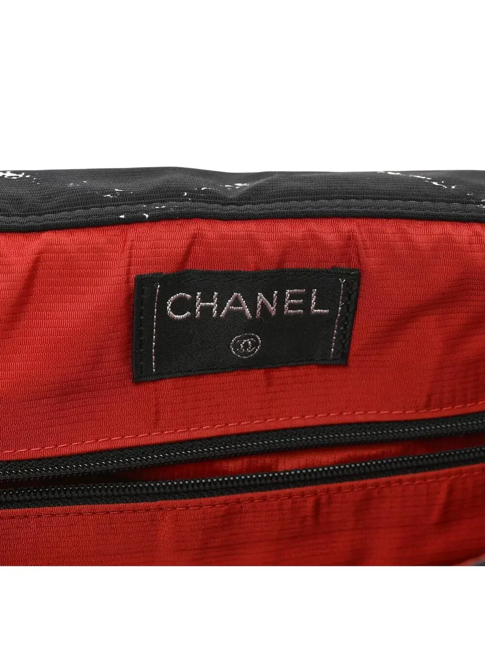 Chanel Nylon Travel Backpack Black #328856C79B